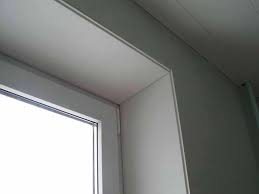 Откосы на окна наружные