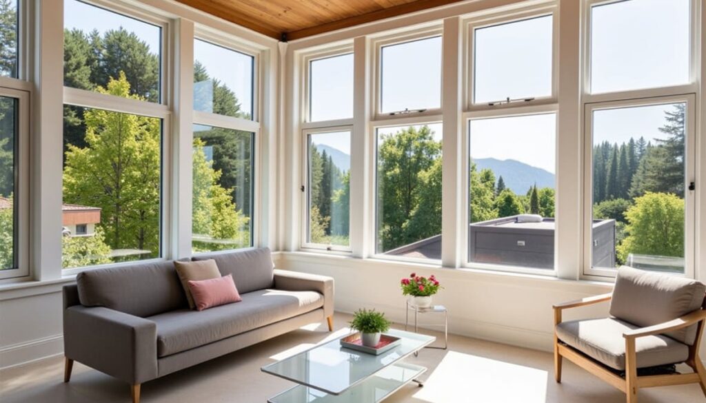 Пластиковые окна для частного дома