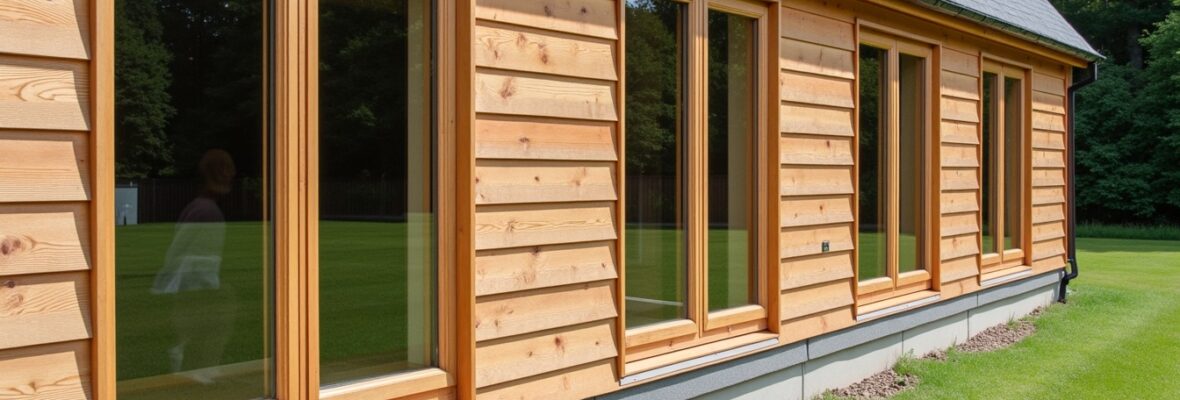 Пластиковые окна в деревянном доме