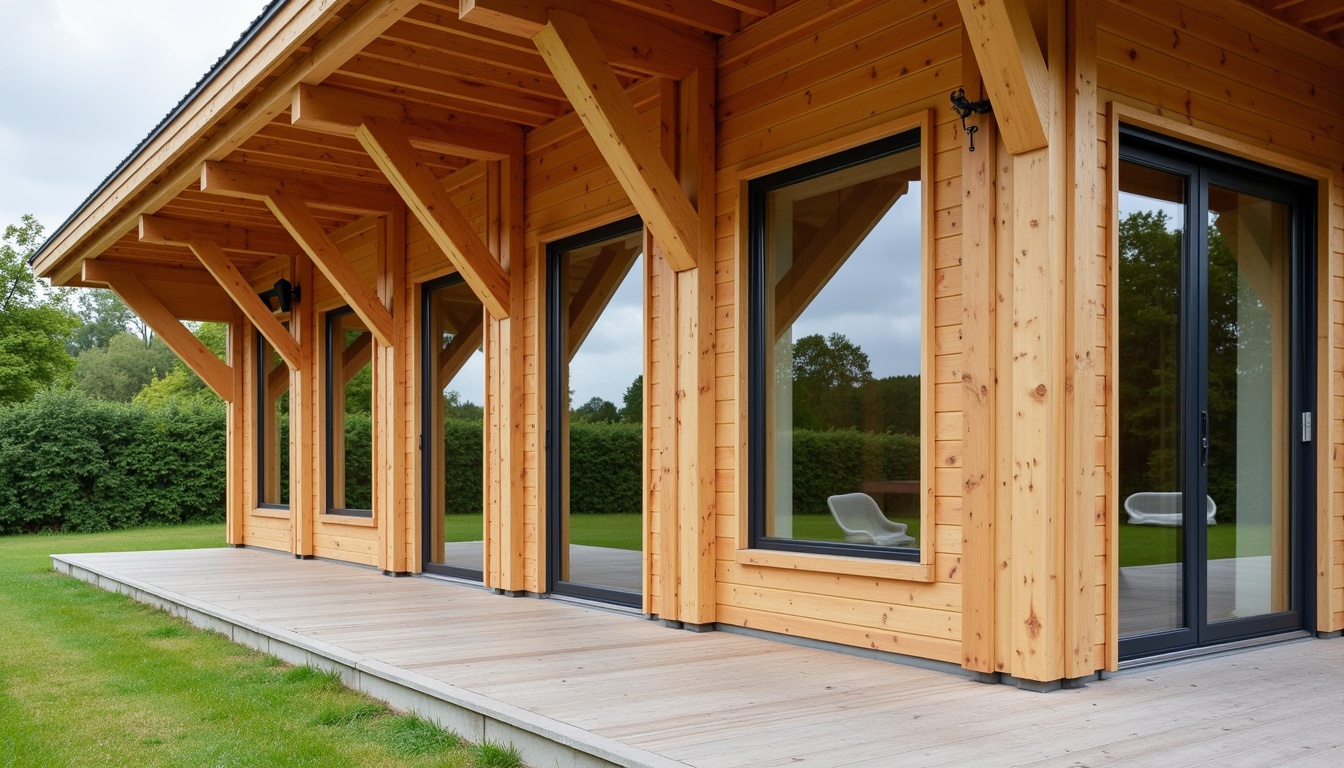 Пластиковые окна в деревянном доме 