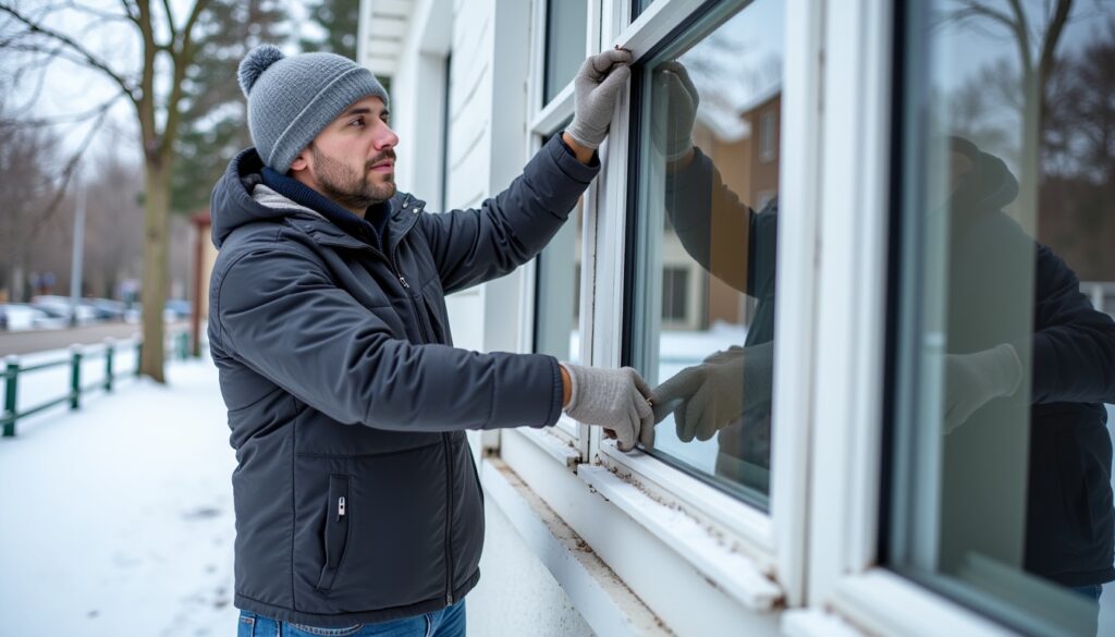 Установка окон зимой