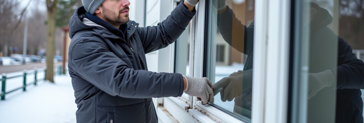 Установка окон зимой