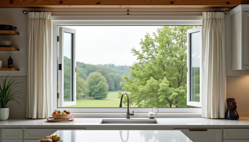 Виды открывания пластиковых окон