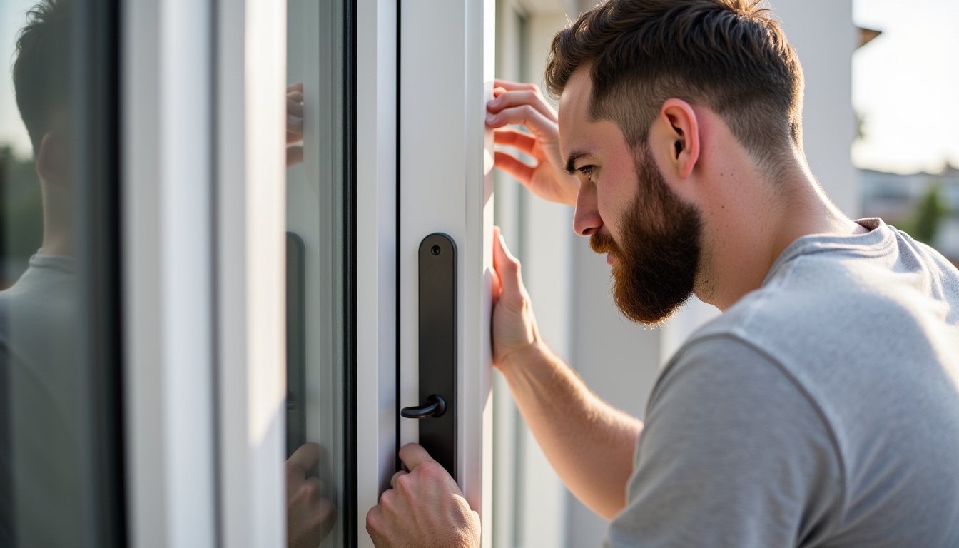 Регулировка балконной двери