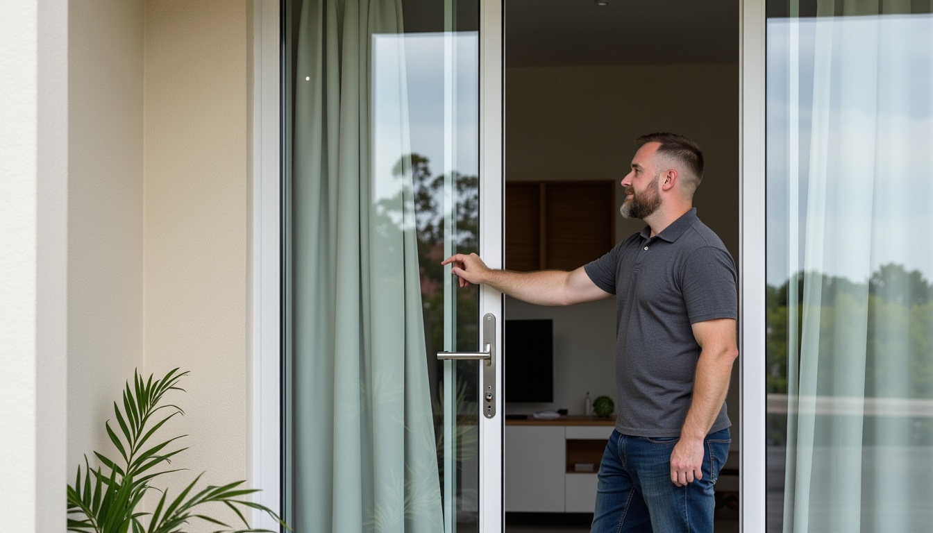 Регулировка балконной двери